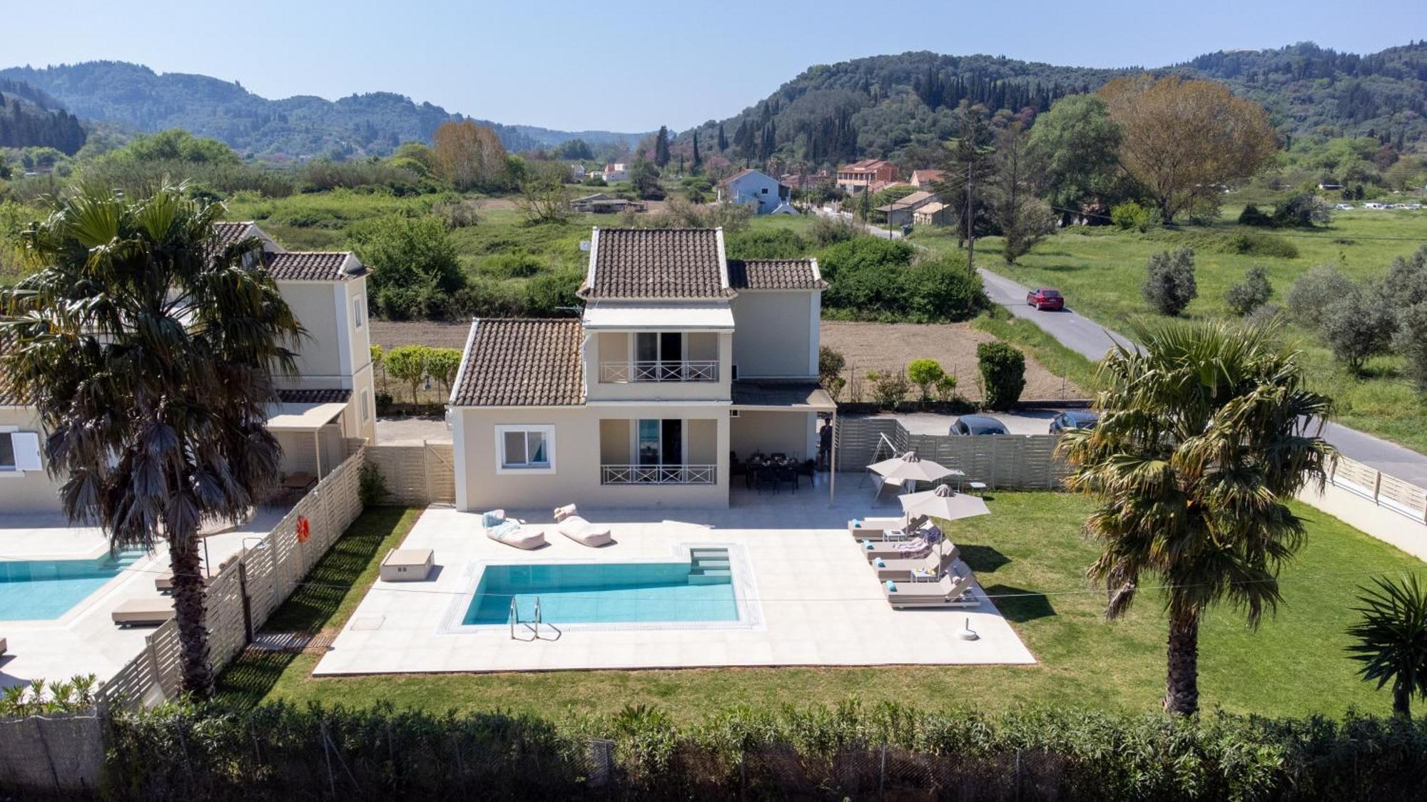 My Corfu Luxury Villa With Private Pool Sidárion 외부 사진