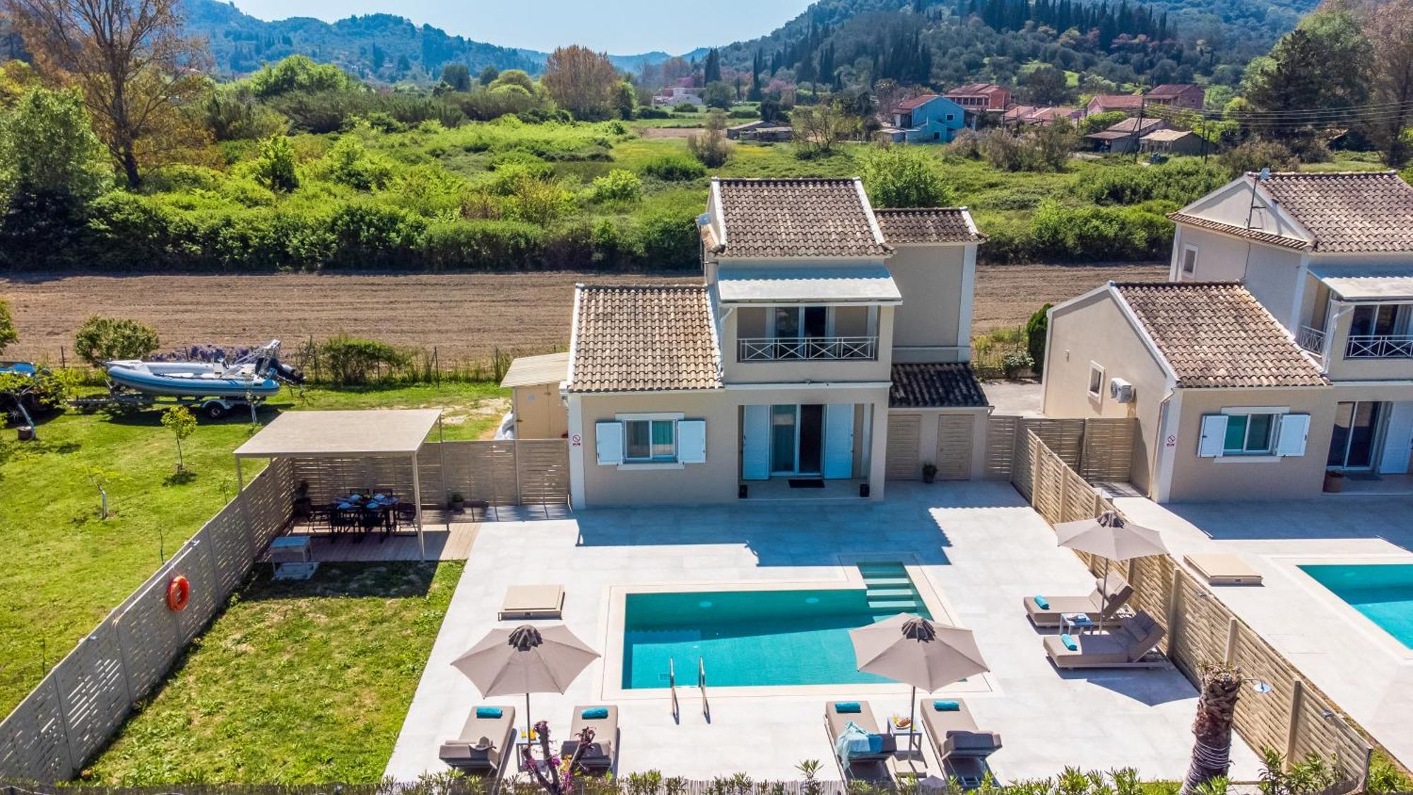 My Corfu Luxury Villa With Private Pool Sidárion 외부 사진